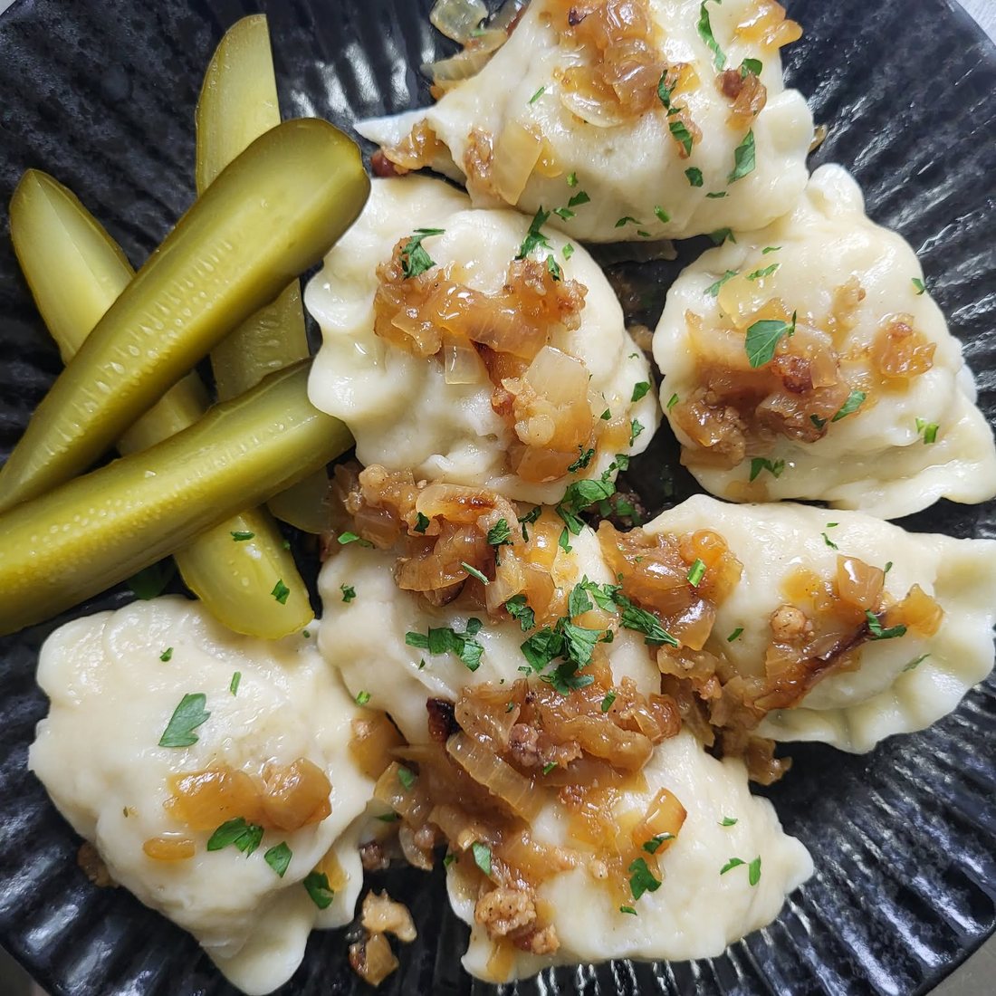 Pierogi z mięsem